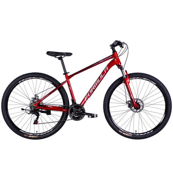 Велосипед AL 29" Formula MOTION DD FR рама-17" червоний з сірим 2026