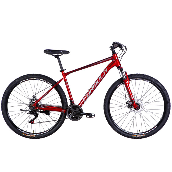 Велосипед AL 29" Formula MOTION DD FR рама-19" червоний з сірим 2026
