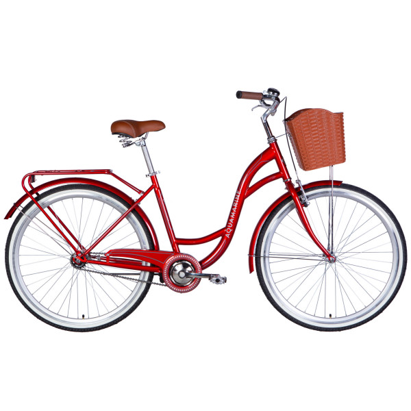 Велосипед ST 28" Dorozhnik AQUAMARINE BH рама-19" бордовий 2026
