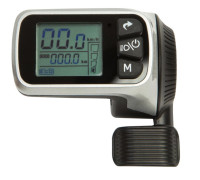 Ручка газу права GP 124DX(8 pin) с дисплеем, 36/48B 150мм