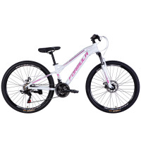 Велосипед уцінений AL 26" Formula BLACKWOOD DD FR рама-13" біло-рожевий 2026