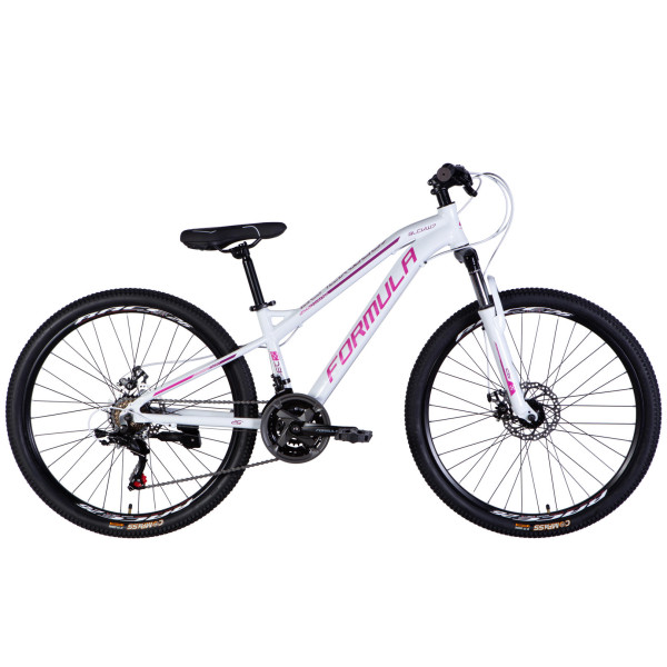 Велосипед уцінений AL 26" Formula BLACKWOOD DD FR рама-13" біло-рожевий 2026