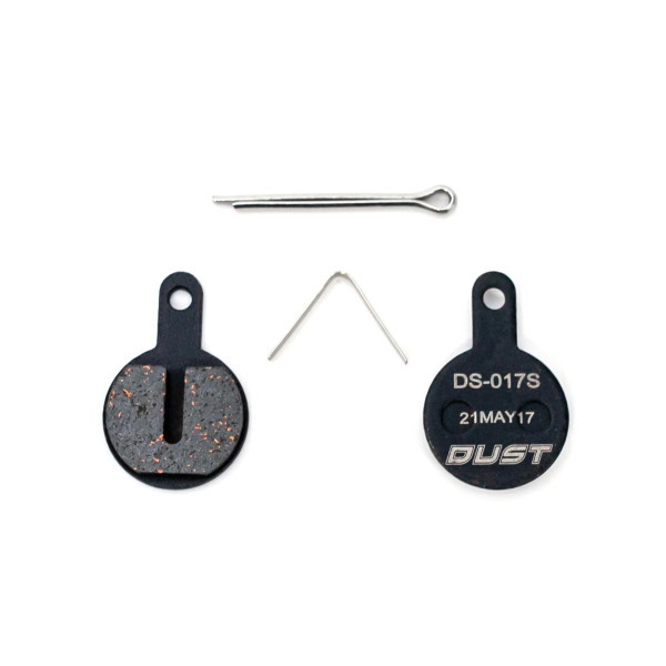 Колодки тормозные полуметалл disc DUST DS-17S YINXING DB-01