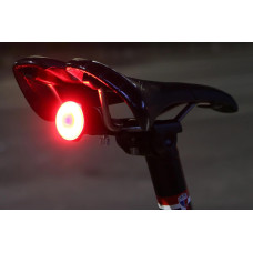 Ліхтар габаритний GUB 062 червоний LED з кріплення на рейки сідла (червоний)