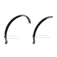 Крила 28" повнорозмірні пластик. зі стійк. f.370 r.370 ширина 55мм чорн. FEITECH SY-8155