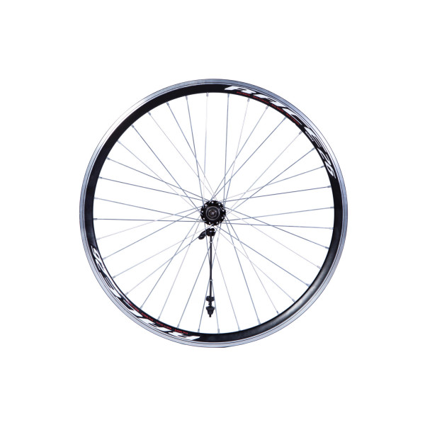 Колесо задн. VLT 26" AL 36H під V-brake WANGZHEN 201RBQ під тріскачку чорний пром. підшипник