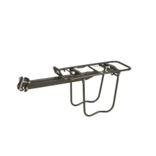 Багажник 24-29 алюміній консольний чорний KAIWEI KW-620-10 с бортами