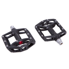 Педалі Mpeda AL-1 алюм. платформа, на пром. підшипн. чорний