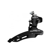 Перемикач перед. верхній хомут н/тяга  max-42T під трубу 28,6мм чорний SHIMANO FD-TZ500 індекс