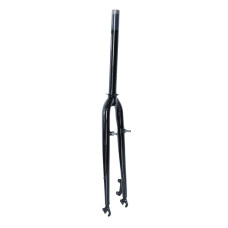 Вилка 28" жорстка ST 1-1/8 шток-290mm безрізьбова disc/v-br чорний