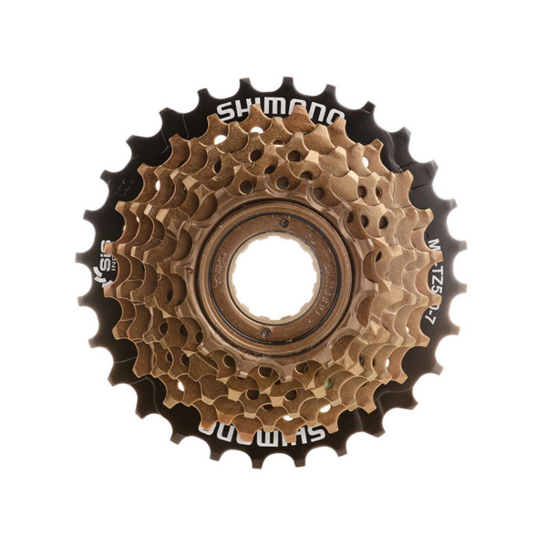 Тріскачка 7 швидк. SHIMANO TZ-500 14-28Т коричневий